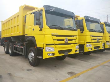 HOWO 336hp 6x4 dump truck model ZZ3257N3847A