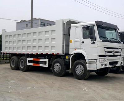 HOWO 371hp 8x4 dump truck model ZZ3317N3567W