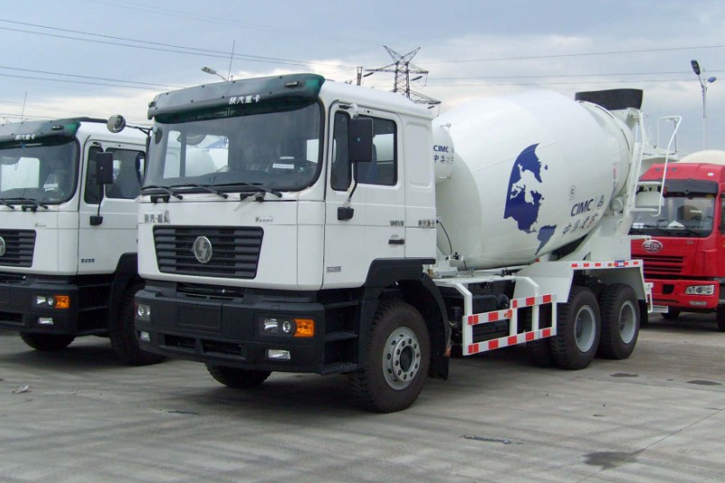 Shacman chassis 12m³ concrete truck mixer