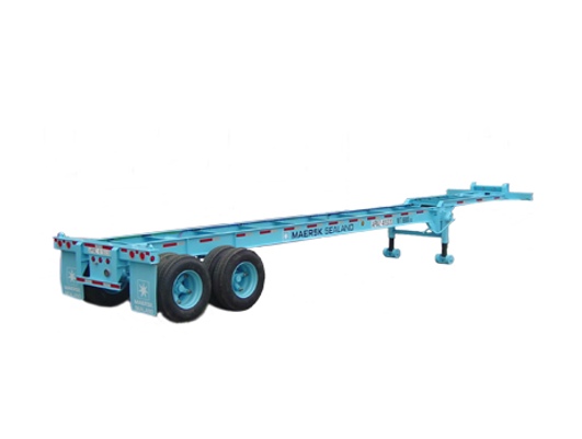 Two-axle Skeletal Container blue.JPG