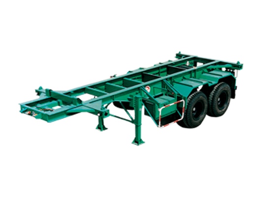 Two-axle Skeletal Container green.JPG