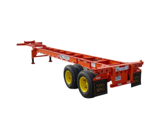 Two-axle Skeletal Container red.JPG