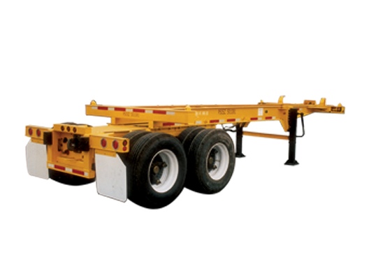 Two-axle Skeletal Container yellow.JPG
